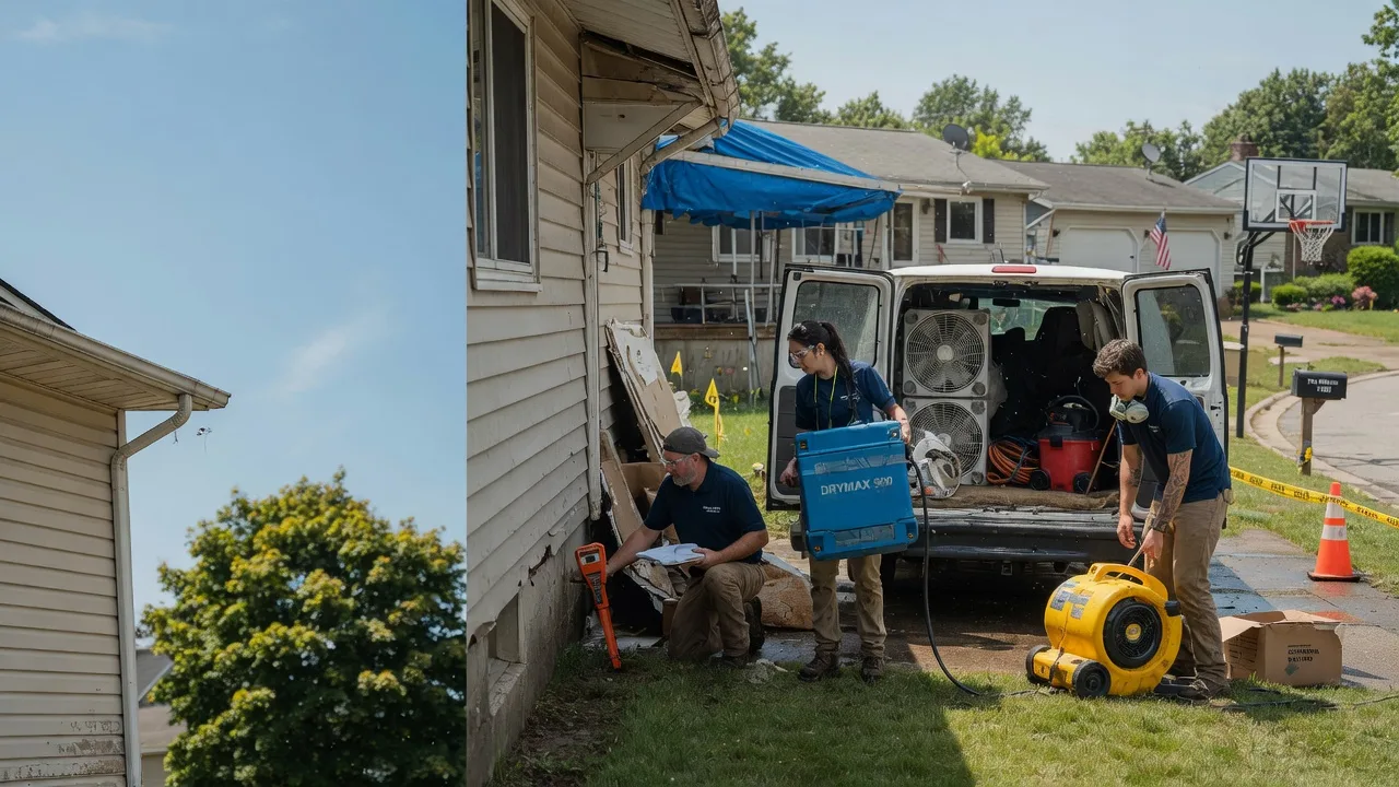 Ceiling Leak Cleanup in Pemberville, OH near me